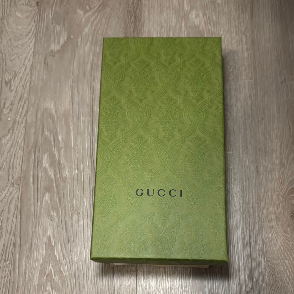 Gucci Green Embossed Box